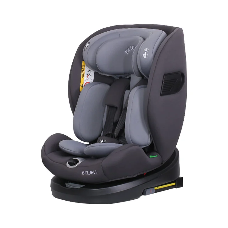 Seggiolino per auto di sicurezza per bambini con telaio in acciaio incorporato